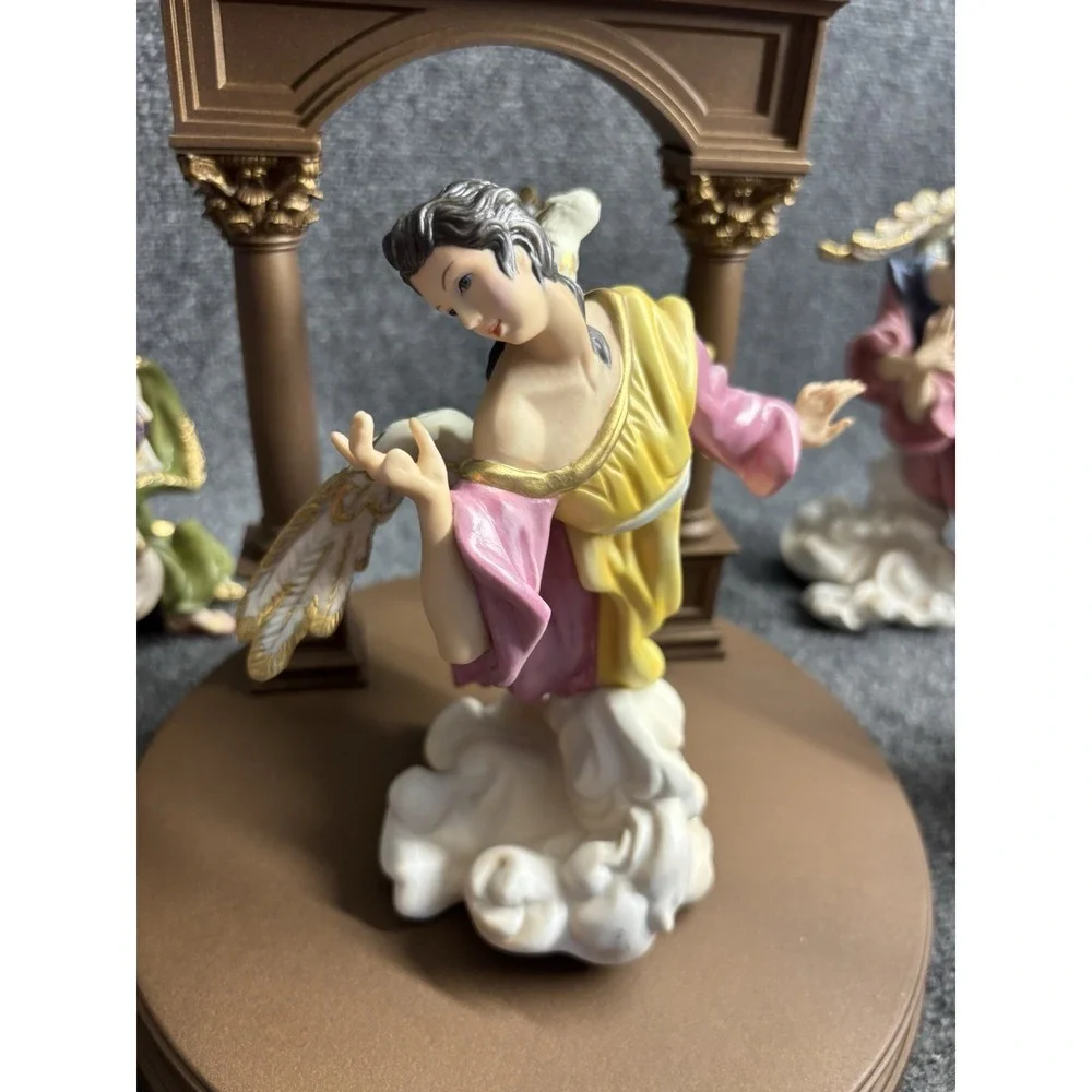 Vintage 1982 Franklin Mint The Vatican Nativity Set Large Set Christmas
